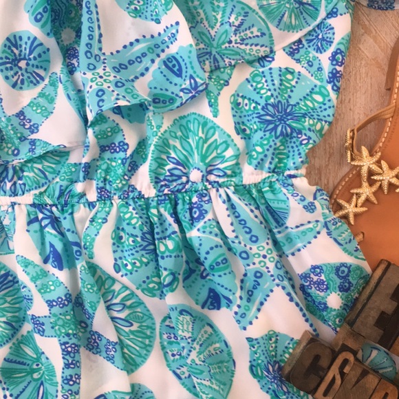 🌴LILLY PULITZER x Target Flounce Sundress in Sea Urchin for You Print - Picture 3 of 10